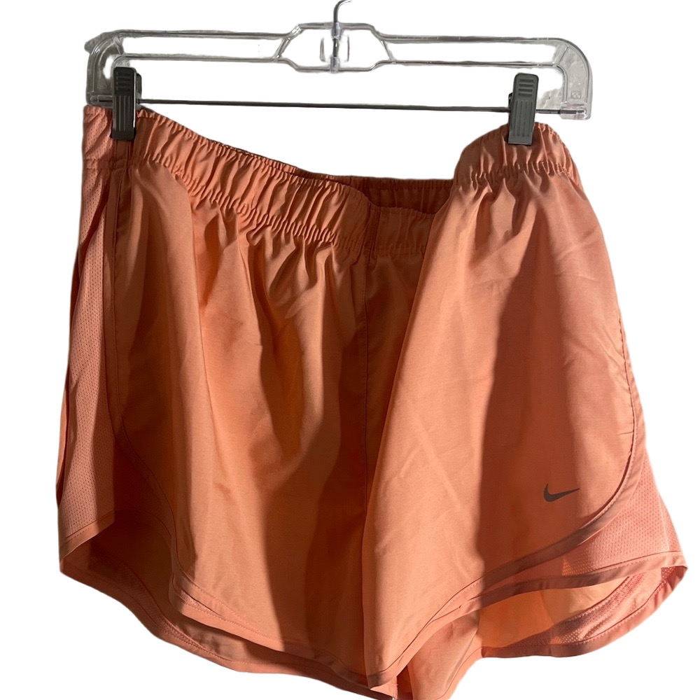 Nike Women's Peach Athletic Running Shorts workout gym running